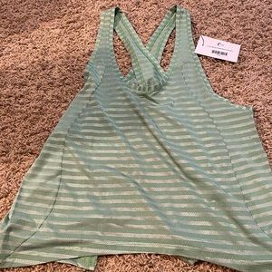 Zyia Nimbus Forest Split Back Tank NWT